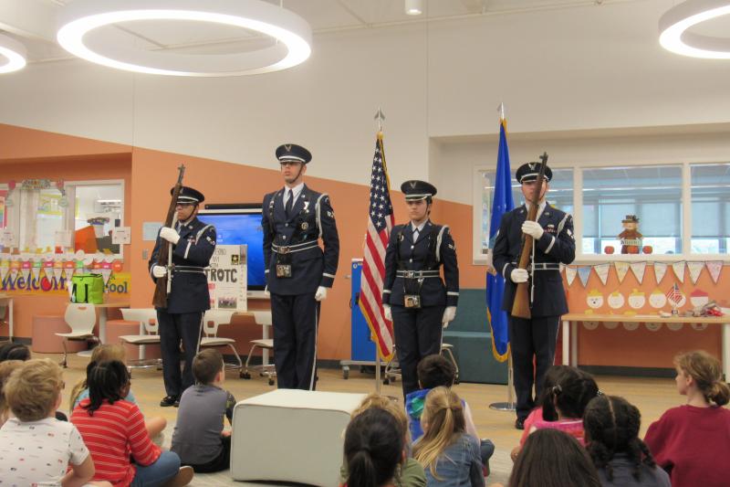 Rehoboth Elementary third graders learn about the military | Cape